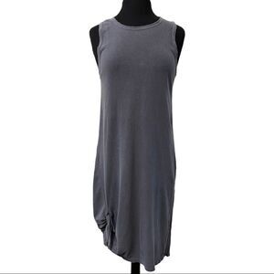 N: Philanthrophy Gray Lori Twist Hem Tank Dress S
